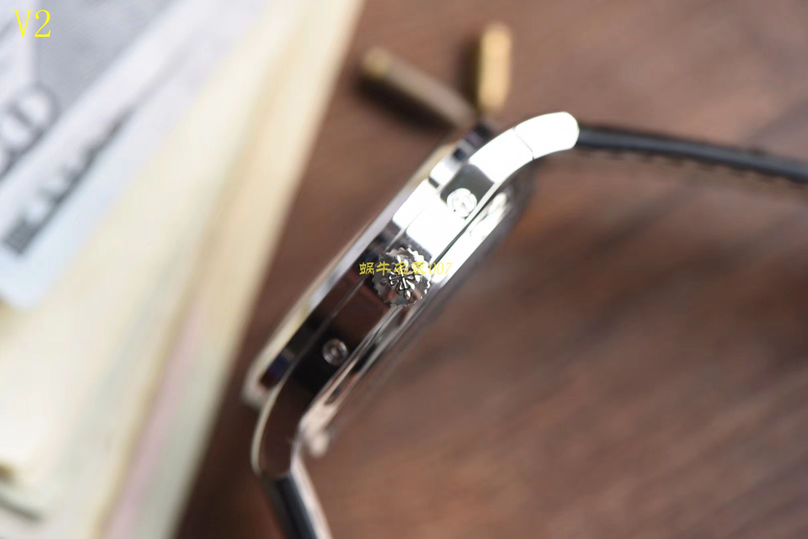 【台湾 Factory  Perfect  High quality 精 Replica Watches 】 PATEK PHILIPPE 复杂功能计时系列5396G 白金男表 / BD168