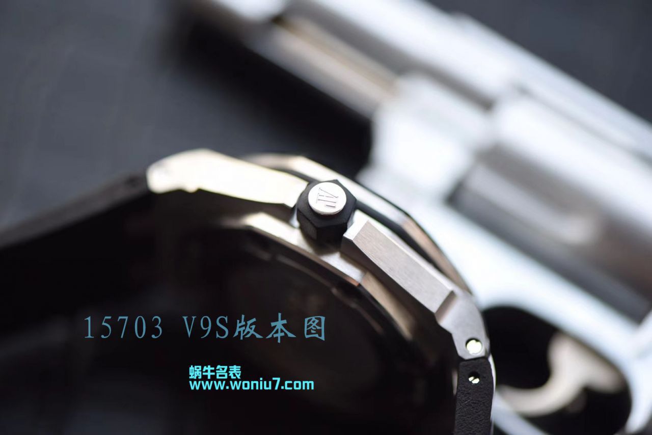 【JF Perfect  High quality  Replica 】 Video analysis Audemars Piguet  Royal Oak Offshore 系列15703ST.OO.A002CA.01 wrist watches ，全新V9S超强版正式闪亮登场 / AP156