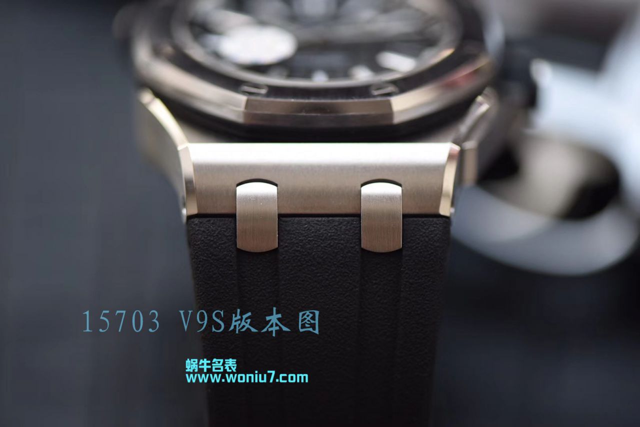 【JF Perfect  High quality  Replica 】 Video analysis Audemars Piguet  Royal Oak Offshore 系列15703ST.OO.A002CA.01 wrist watches ，全新V9S超强版正式闪亮登场 / AP156