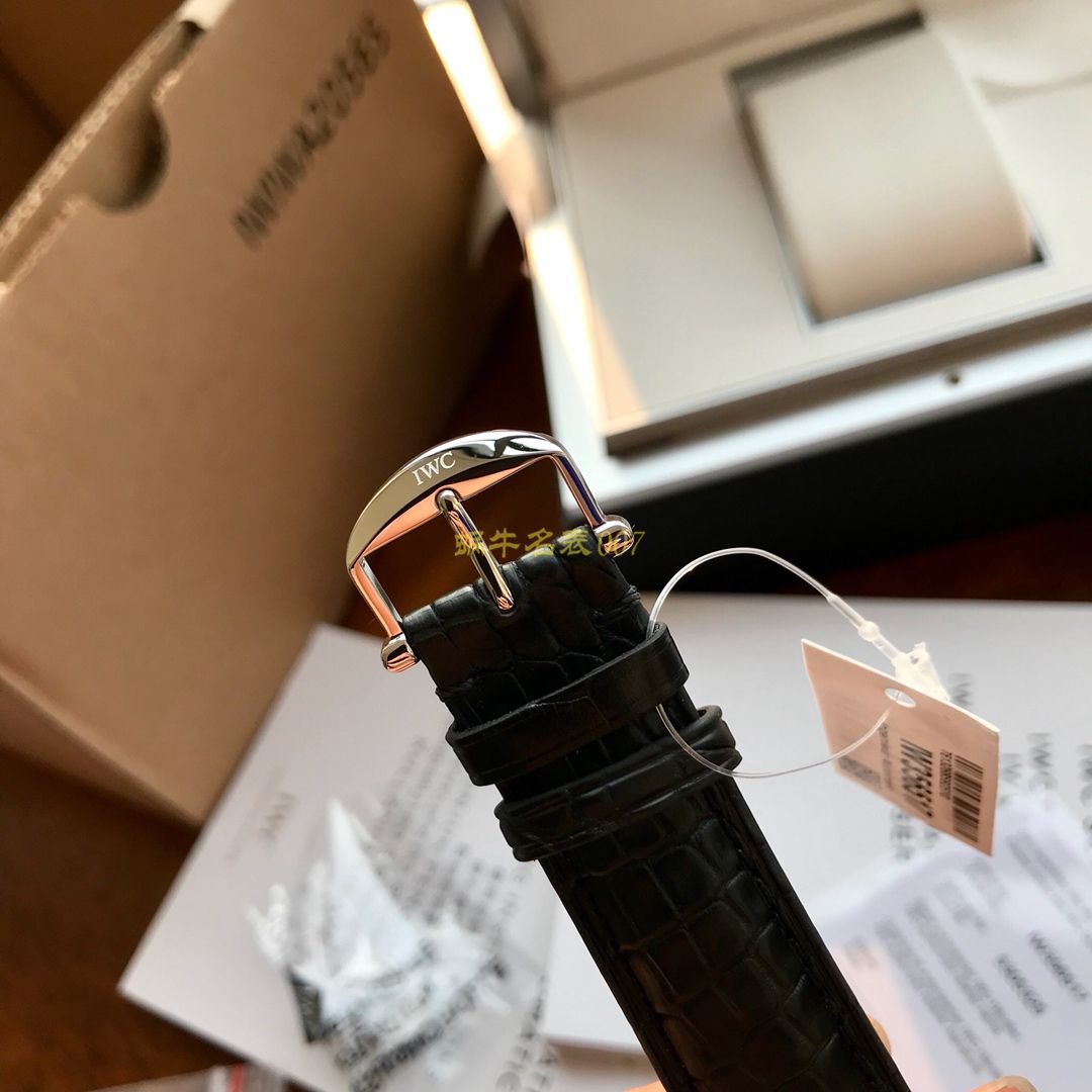 渠道出口订单！原封！缺个经销商印章就是正品！大名鼎鼎的IWC IWC 表柏涛菲诺系列IW356517 wrist watches  / WG193