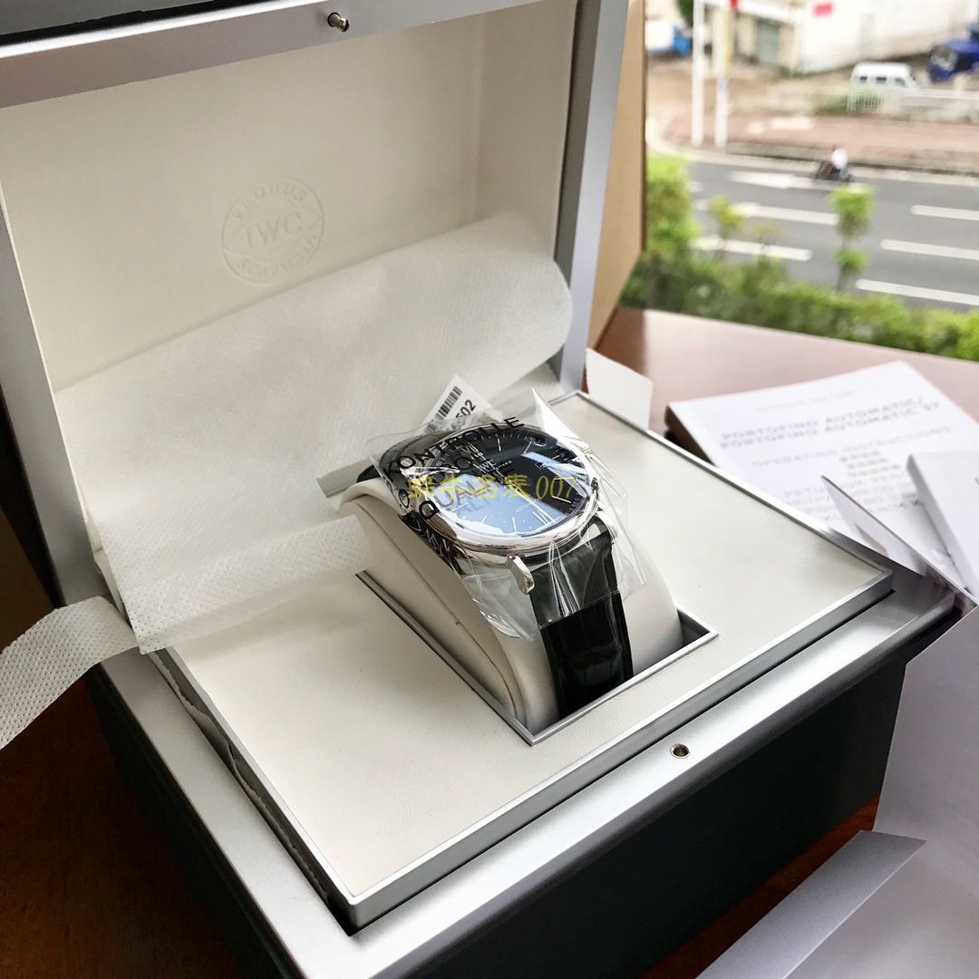 渠道出口订单！原封！缺个经销商印章就是正品！大名鼎鼎的IWC IWC 表柏涛菲诺系列IW356517 wrist watches  / WG193