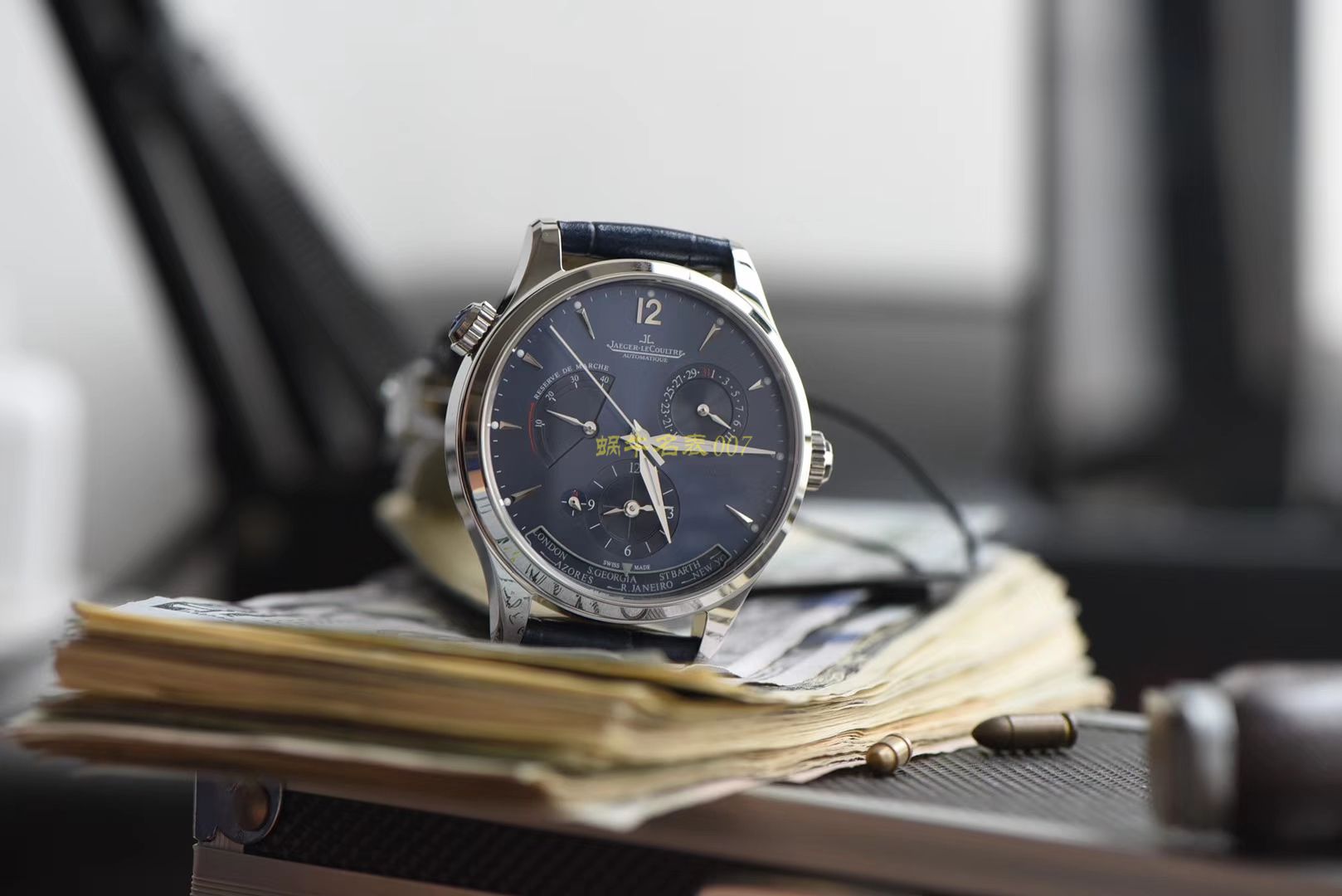 TWA  Perfect  Replica Watches  V2版本 Jaeger-LeCoultre 地理学家大师系列 Q1428421，Q1422421全新升级 多功能 wrist watches   / JJ129