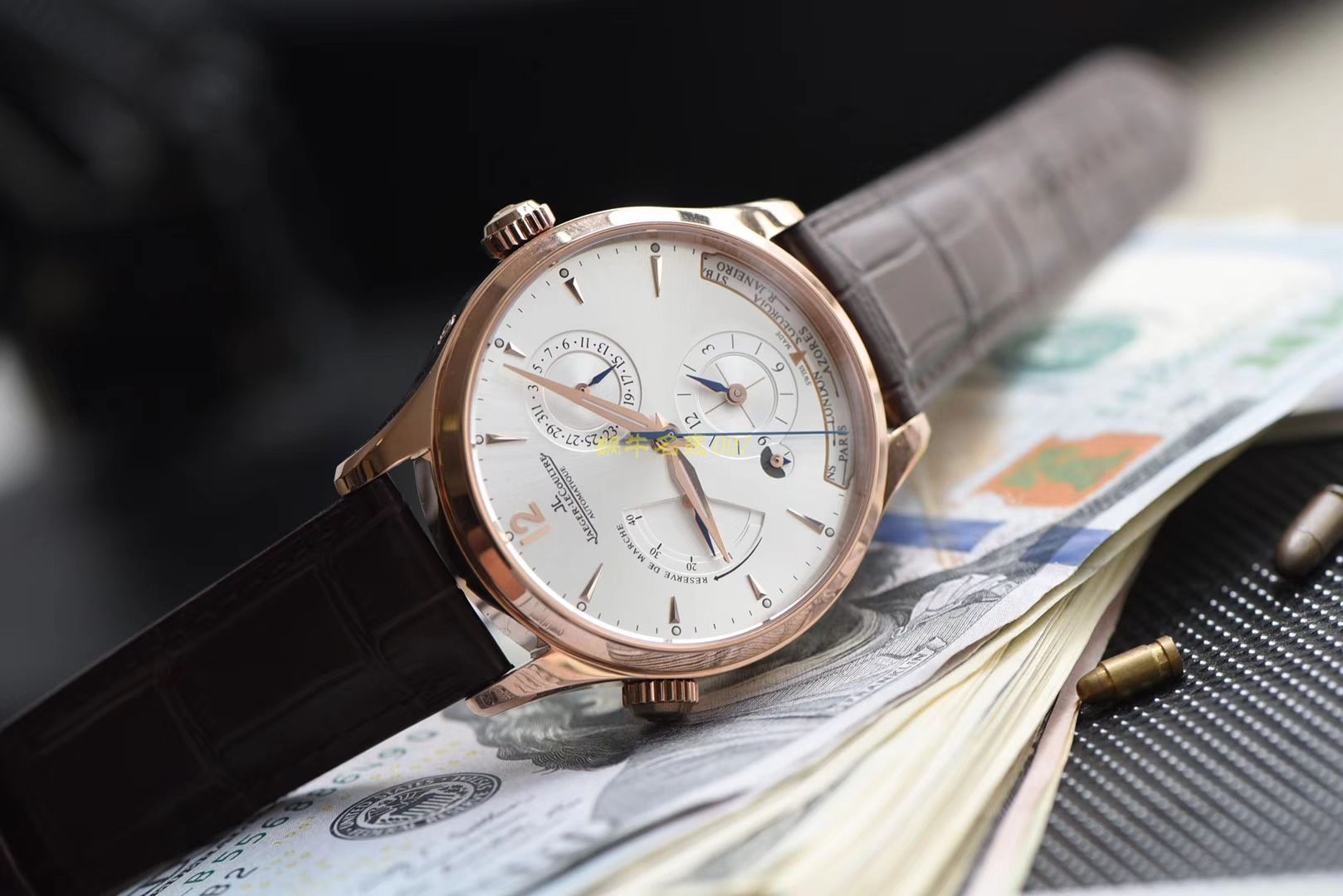 TWA  Perfect  Replica Watches  V2版本 Jaeger-LeCoultre 地理学家大师系列 Q1428421，Q1422421全新升级 多功能 wrist watches   / JJ129