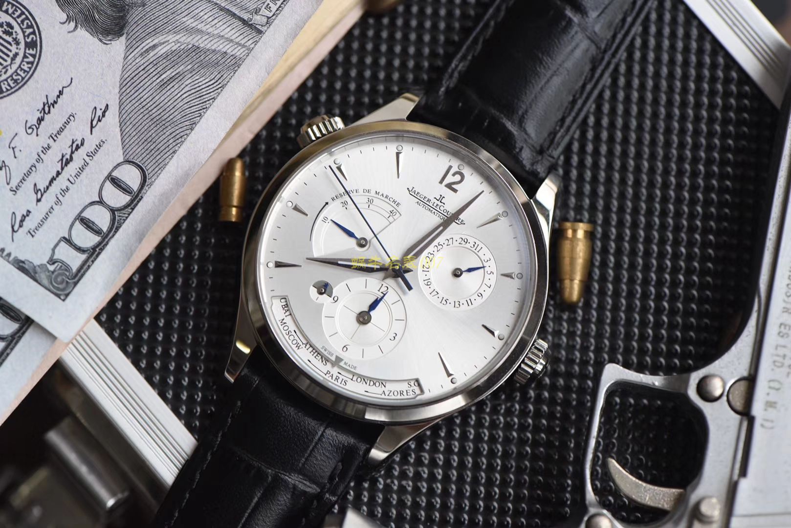 TWA  Perfect  Replica Watches  V2版本 Jaeger-LeCoultre 地理学家大师系列 Q1428421，Q1422421全新升级 多功能 wrist watches   / JJ129