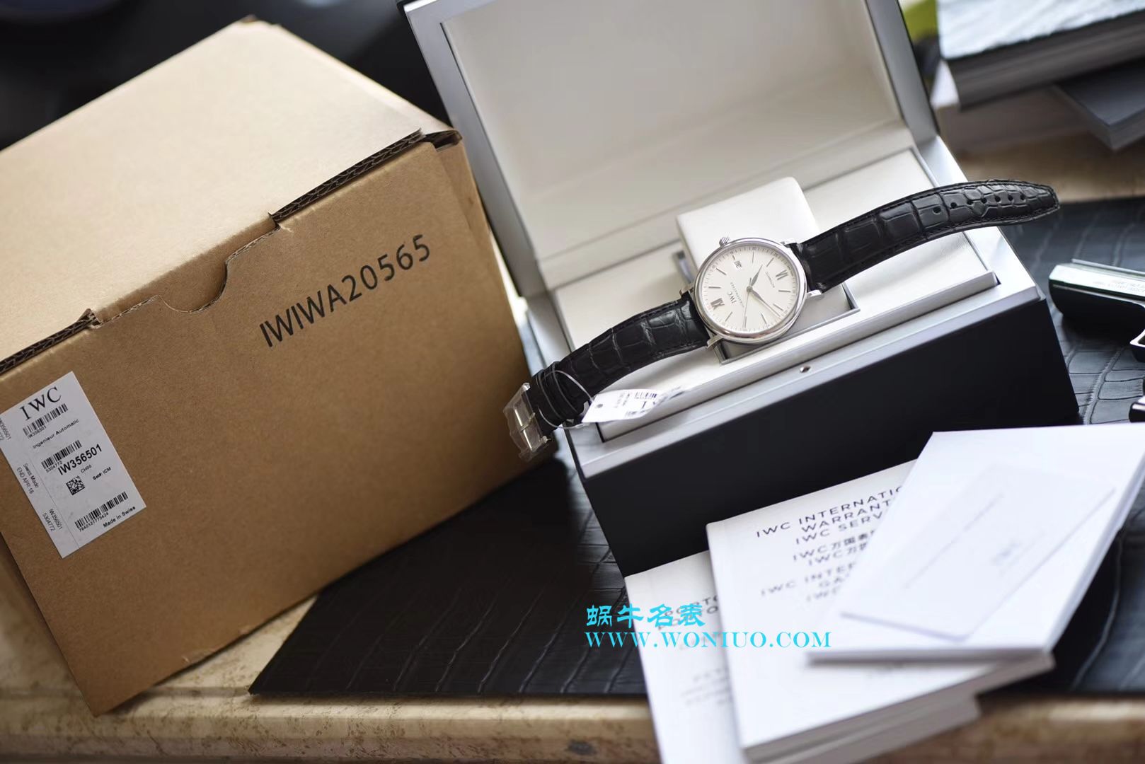 IWC IWC 表柏涛菲诺系列IW356502 wrist watches 【渠道出口订单原单】原封！缺个经销商印章就是正品！ / WG198