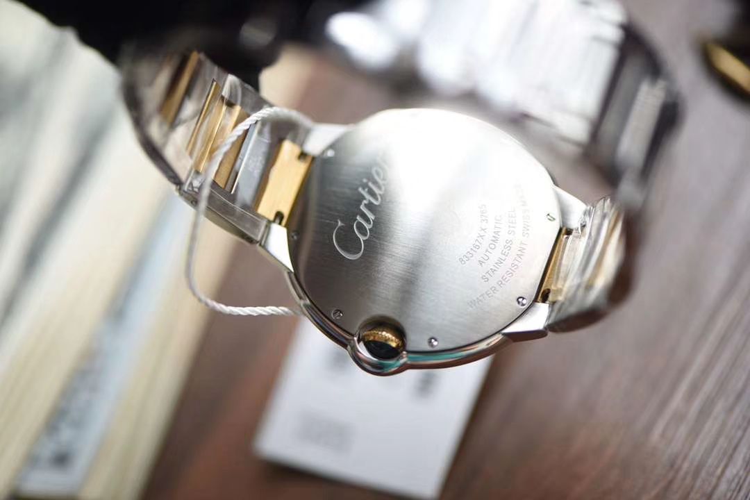  Cartier  蓝气球系列W2BB0022 wrist watches 【V9 Factory  Perfect  Replica Watches 】V9 Factory 18K包金蓝气球间金款 / K207