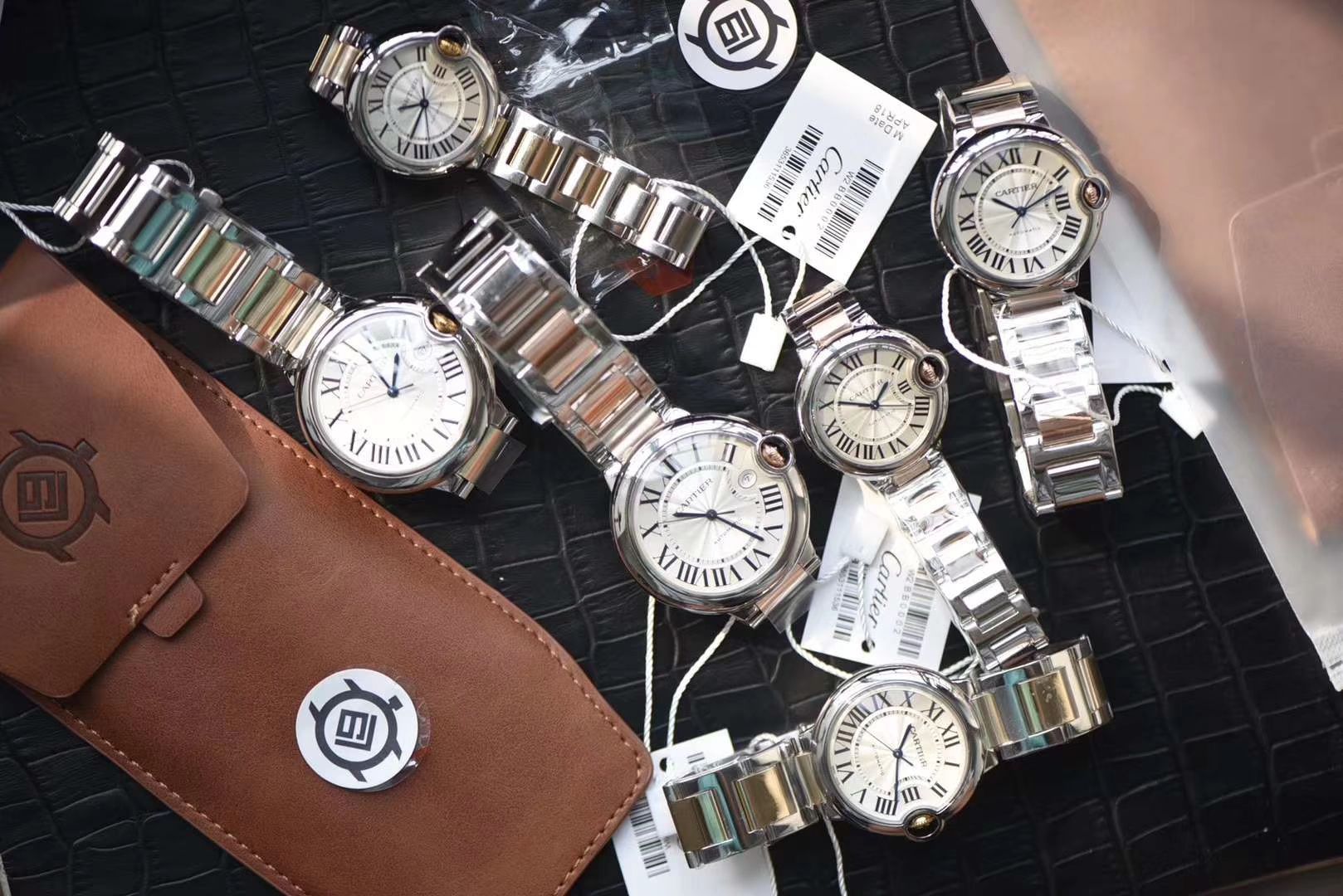  Cartier  蓝气球系列W2BB0004 wrist watches 【V9 Factory  Perfect  Replica Copy  Watches 】V9 Factory 18K包金蓝气球间金款男款42毫米 / K208