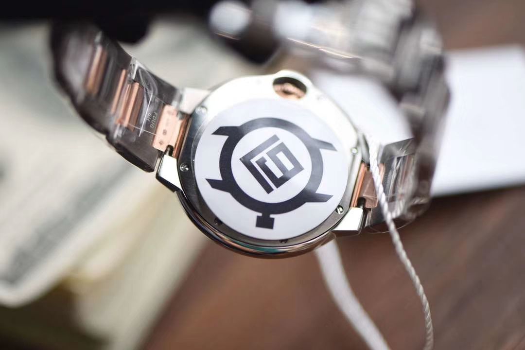  Cartier  蓝气球系列W2BB0023 wrist watches 33毫米玫瑰金女装【V9 Factory 18K包金 Replica 蓝气球间金款】 / K205