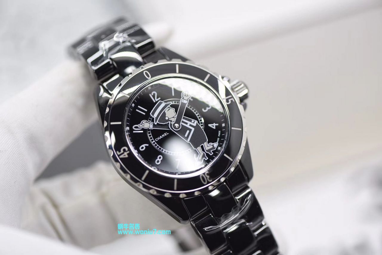  Video analysis KOR出品 top  Replica Copy 香奈儿 J12 Coco小姐 限定版MADEMOISELLE女士 wrist watches  / X037MM