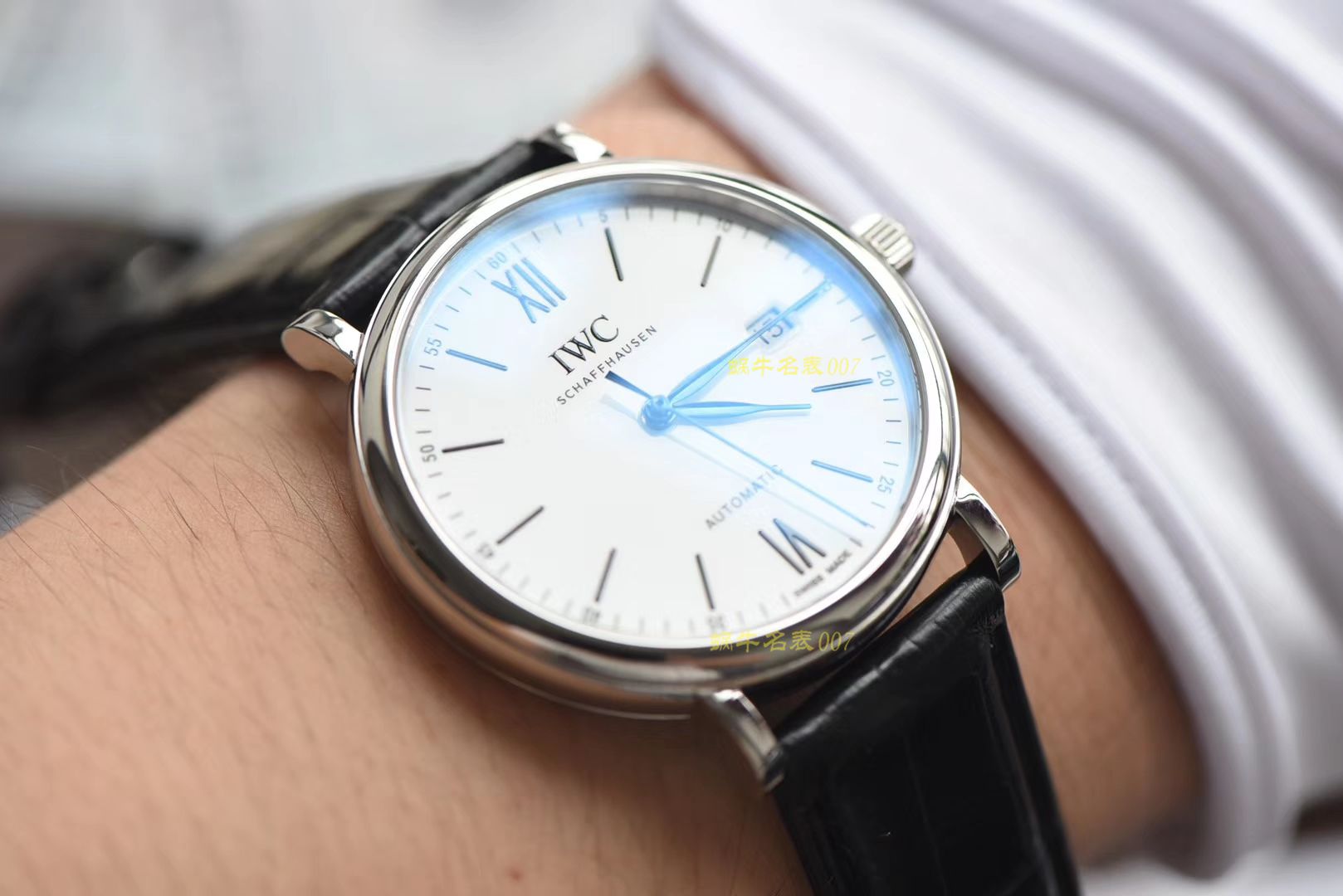 IWC IWC 表150周年纪念系列IW356518 wrist watches 【渠道原道】渠道出口订单！原封！缺个经销商印章就是正品！ / WG197