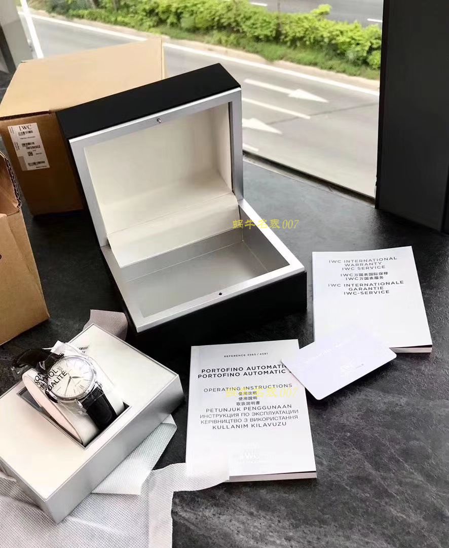 IWC IWC 表150周年纪念系列IW356518 wrist watches 【渠道原道】渠道出口订单！原封！缺个经销商印章就是正品！ / WG197