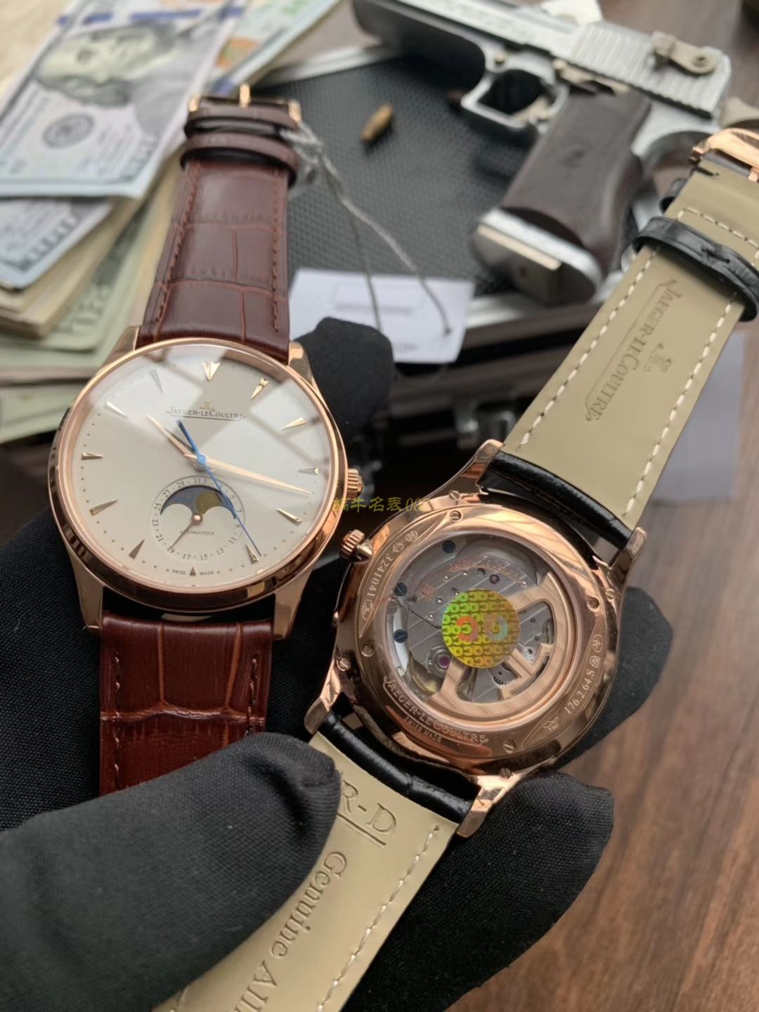  Jaeger-LeCoultre 大师系列136255J wrist watches 【ZF Perfect  High quality  Replica  Jaeger-LeCoultre 月相】 / JJ126