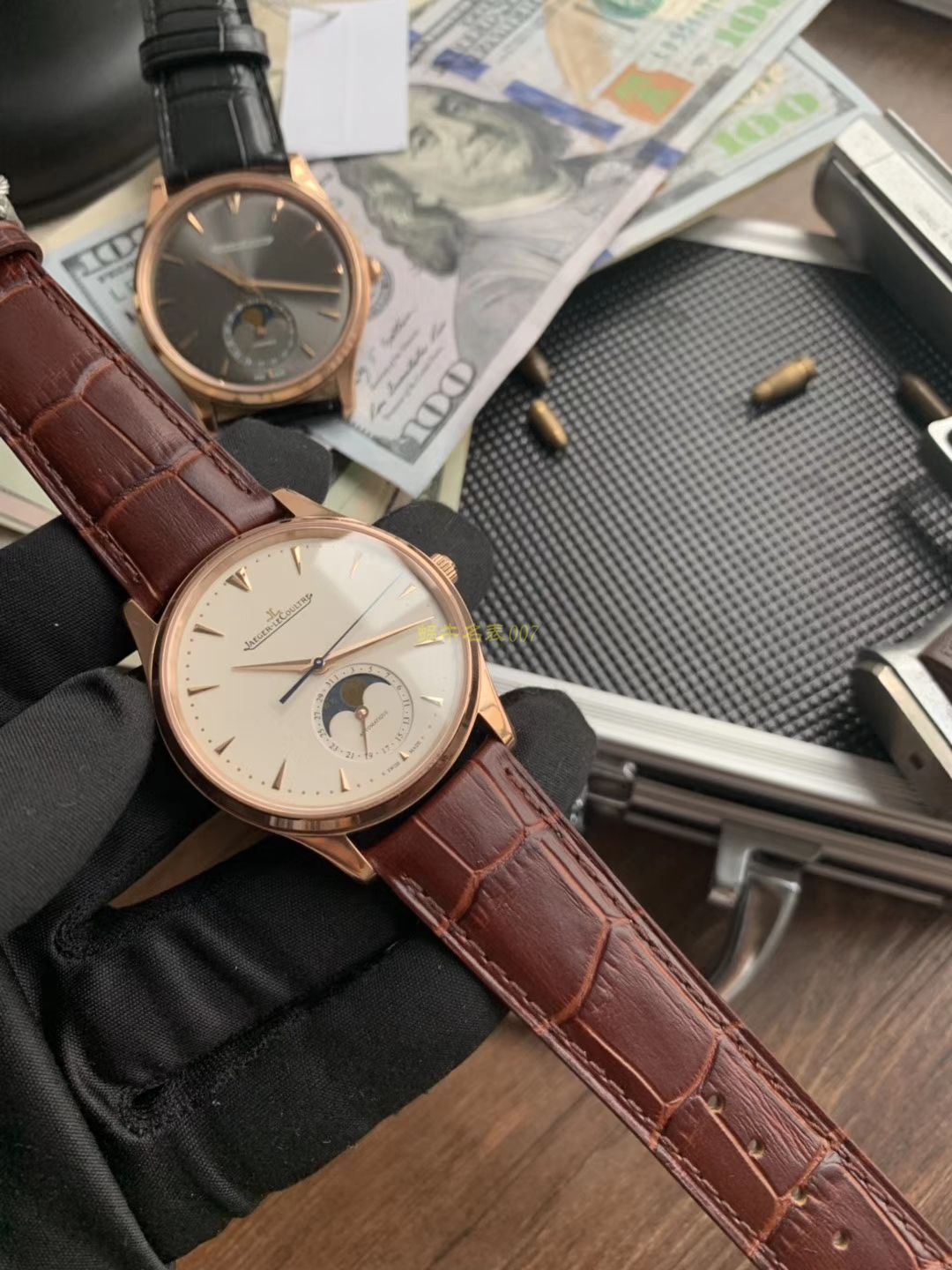  Jaeger-LeCoultre 大师系列136255J wrist watches 【ZF Perfect  High quality  Replica  Jaeger-LeCoultre 月相】 / JJ126