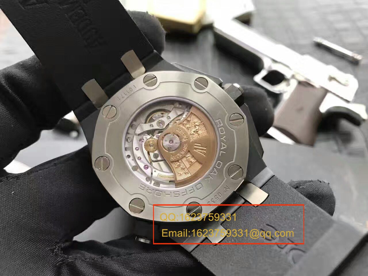  Video analysis Audemars PiguetAudemars Piguet  Royal Oak Offshore 系列15707CE.OO.A002CA.01 wrist watches 【JF Factory  Perfect  High quality  Replica 】 / JF15707MM