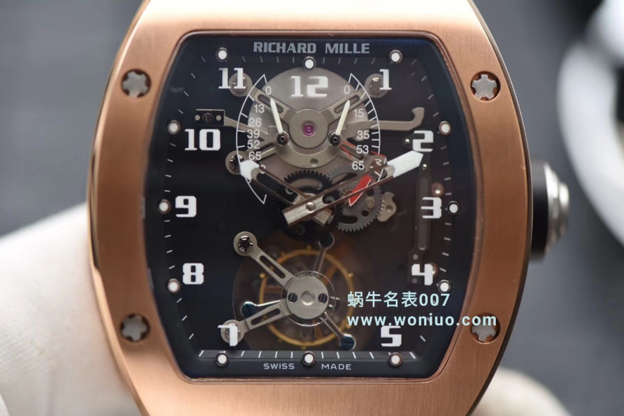 RICHARD MILLE（Richard Mille） Video analysis  Richard Miller 男士系列RM 001 wrist watches JB Factory  Replica RICHARD MILLE RM001真 Tourbillon  / RM 001MM