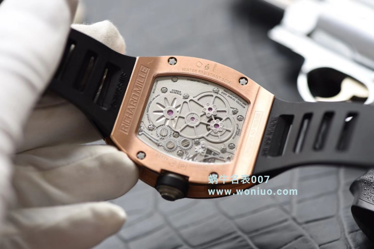 RICHARD MILLE（Richard Mille） Video analysis  Richard Miller 男士系列RM 001 wrist watches JB Factory  Replica RICHARD MILLE RM001真 Tourbillon  / RM 001MM