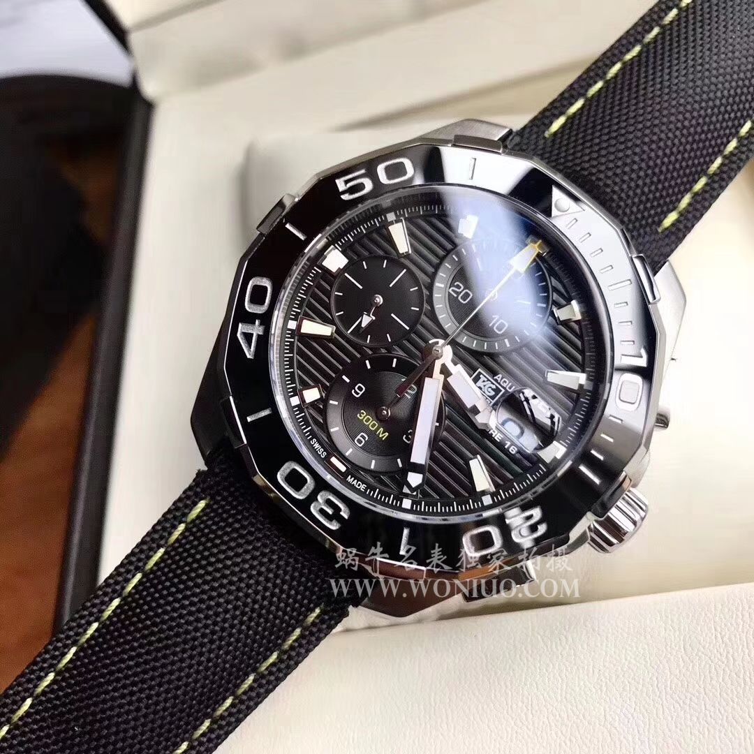  Video analysis  TAG Heuer 竞潜系列原单计时机械表 TAG Heuer 竞潜系列CAY211B.BA0927，CAY211A.BA0927 wrist watches  / TG034MM