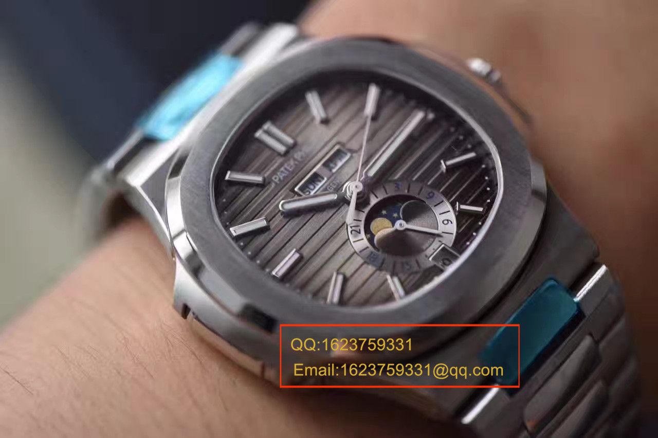  Video analysis  PATEK PHILIPPE Nautilus运动系列5726/1A-001 wrist watches 【KM Perfect  High quality  Replica  Nautilus V2版本】 / BD200MM