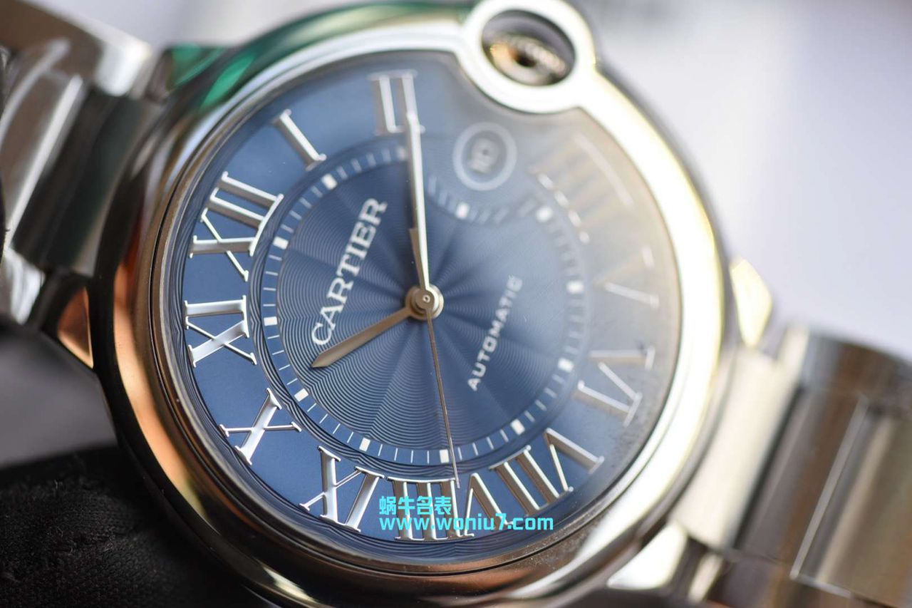  Video analysis  Cartier  蓝气球系列WSBB0025 wrist watches 男款42MM钢带款【HBBV6 Perfect  Replica Copy ～蓝气球42mm新款蓝面】 / K169MM