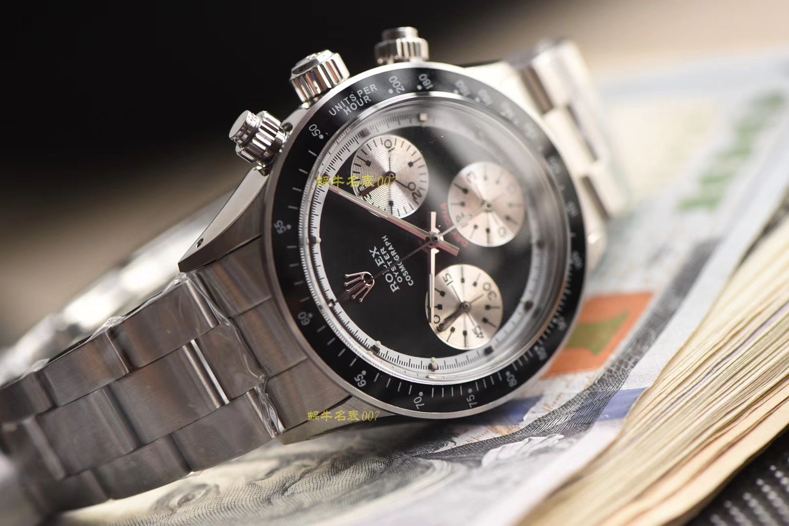  Rolex 经典传奇～保罗.纽曼复古 Ditongna ‼️Rolex Paul Newman Daytona那种独特怀旧的设计感必是劳迷心头所爱 / R298