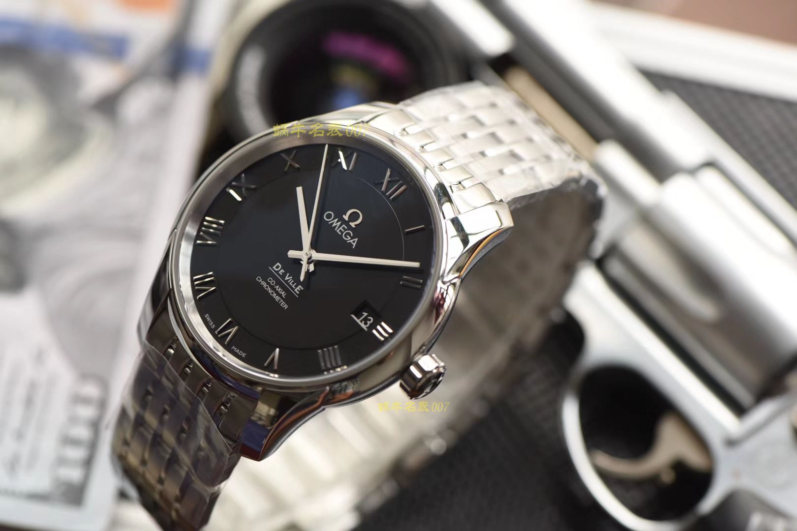 OMEGA碟飞系列431.10.41.21.01.001 wrist watches  Perfect  Replica Copy  Watches 【VS 新品 ：蝶飞经典黑 搭载同轴8500 Movement 上市 / M357