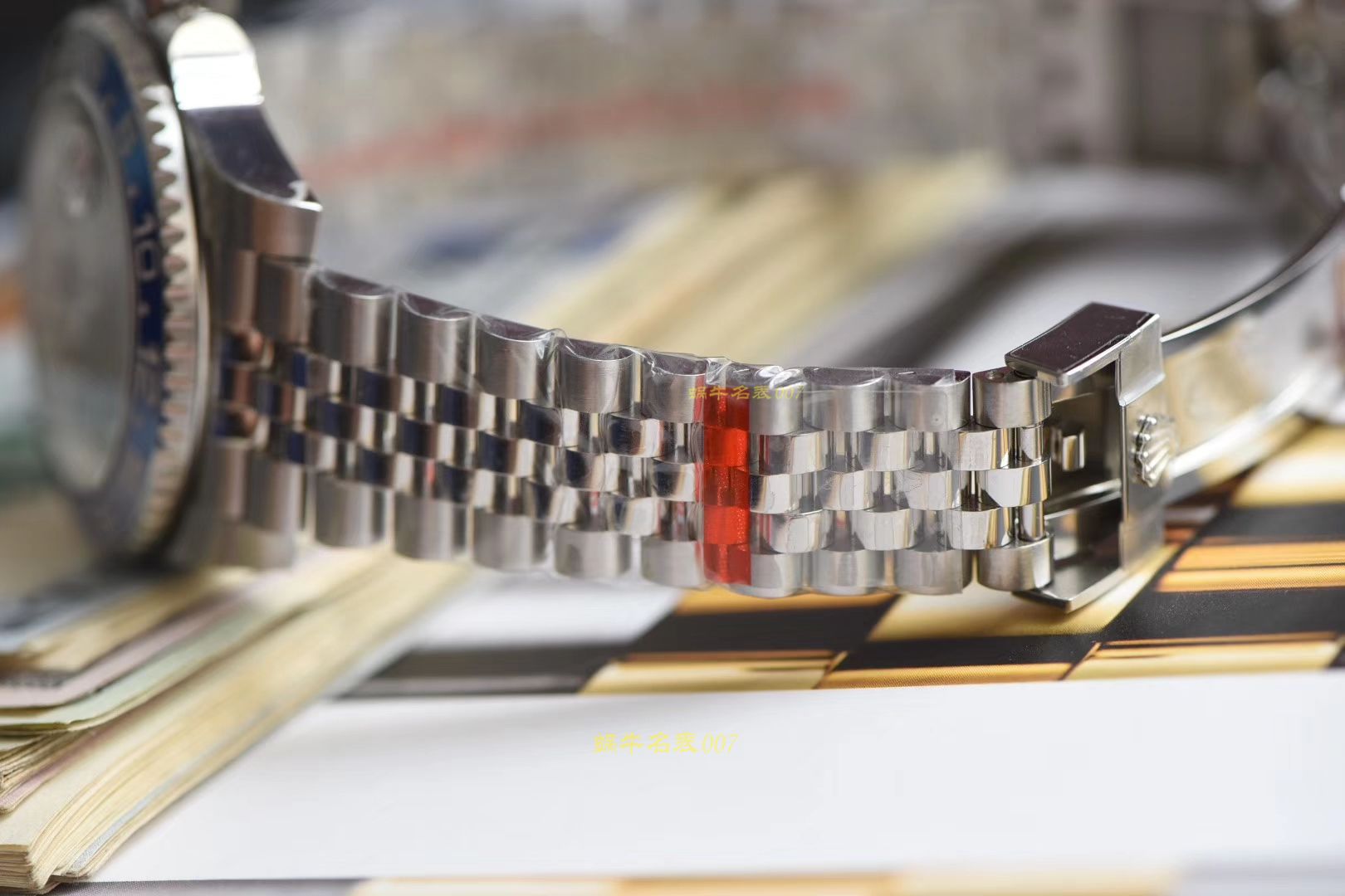 【视频讲解】 Rolex  GMT MASTER II系列m126710blnr-0002 wrist watches 【DJ Perfect  Replica 最新升级克隆 Replica 3186 Movement  Rolex  GMT MASTER I二代黑篮圈】 / R300
