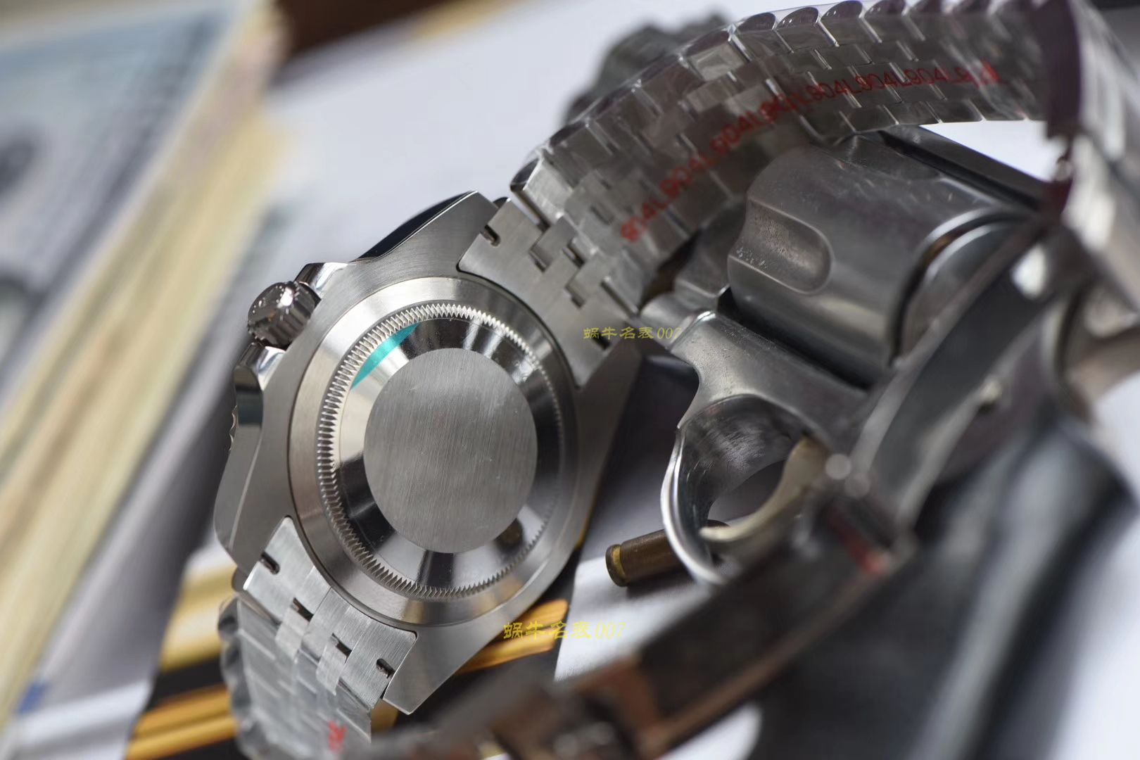 【视频讲解】 Rolex  GMT MASTER II系列m126710blnr-0002 wrist watches 【DJ Perfect  Replica 最新升级克隆 Replica 3186 Movement  Rolex  GMT MASTER I二代黑篮圈】 / R300