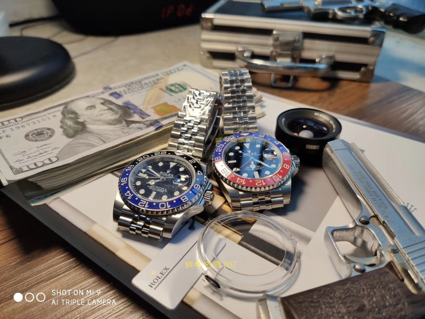 【视频讲解】 Rolex  GMT MASTER II系列m126710blnr-0002 wrist watches 【DJ Perfect  Replica 最新升级克隆 Replica 3186 Movement  Rolex  GMT MASTER I二代黑篮圈】 / R300
