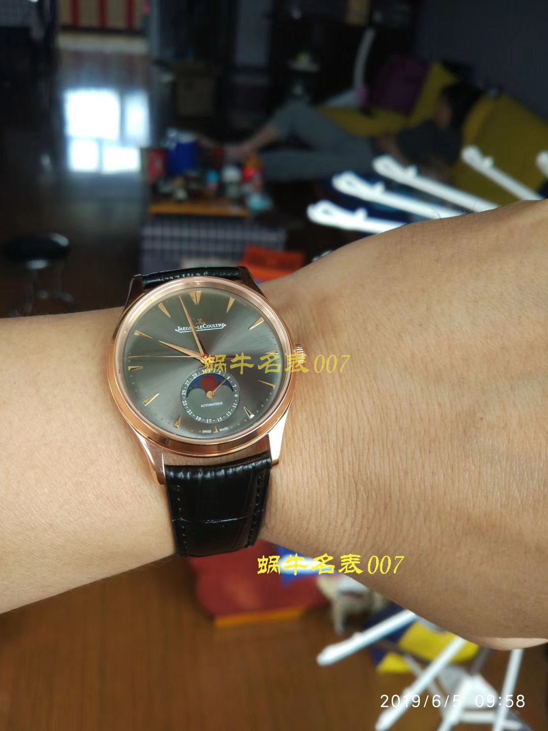  Jaeger-LeCoultre 大师系列136255J wrist watches 【ZF Perfect  High quality  Replica  Jaeger-LeCoultre 月相】 / JJ126