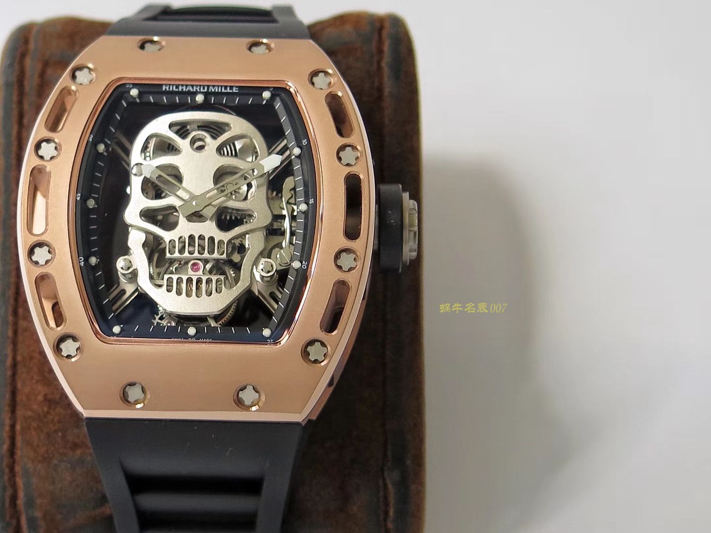 RICHARD MILLE  Richard Miller 男士系列RM 52-01 wrist watches 【 top  Replica Copy  RICHARD MILLE 骷髅头 Tourbillon 】 / RM052FD
