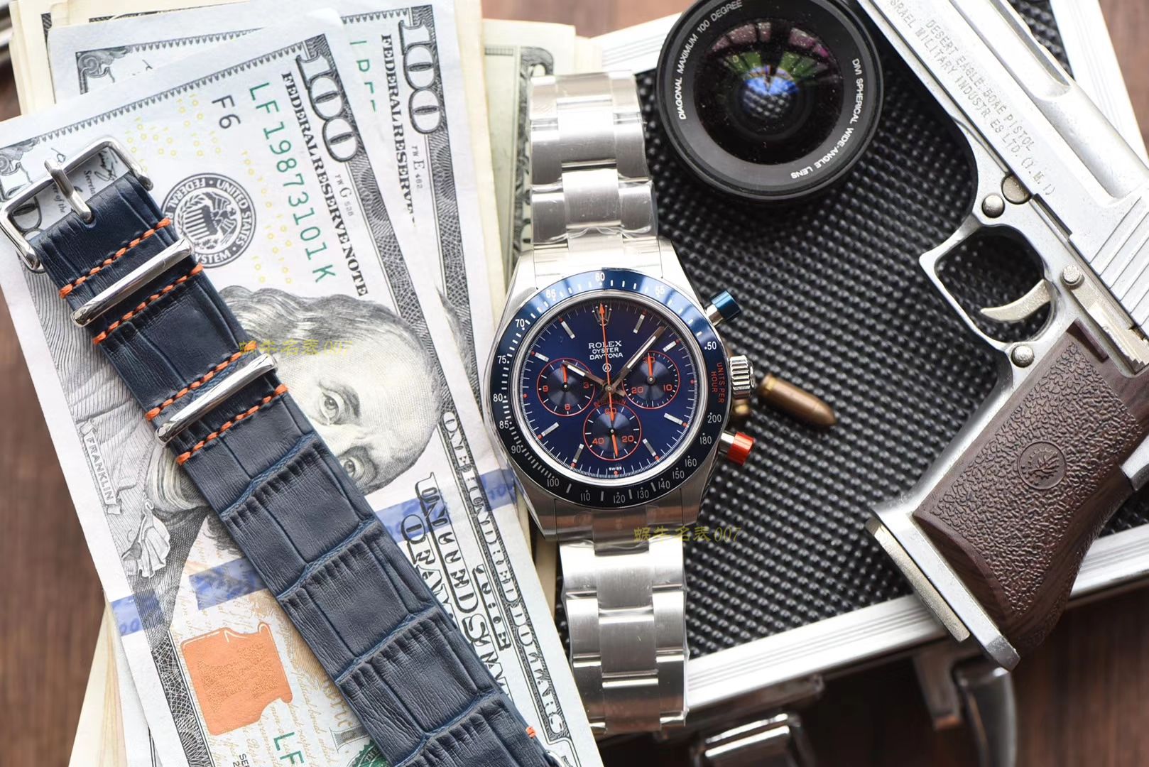 【 Video analysis 】 Rolex “Spike Lee”限量版 Ditongna  全球限量40只，纽约尼克斯队的主色，背透的 Rolex  / R301