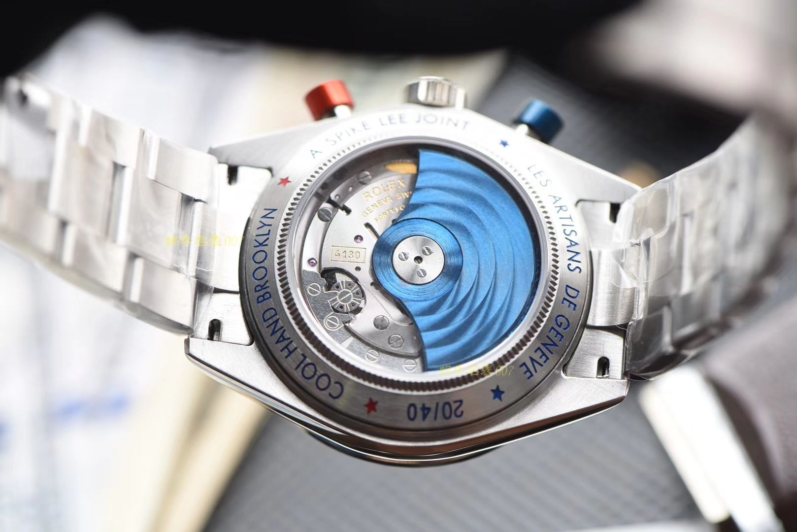【 Video analysis 】 Rolex “Spike Lee”限量版 Ditongna  全球限量40只，纽约尼克斯队的主色，背透的 Rolex  / R301