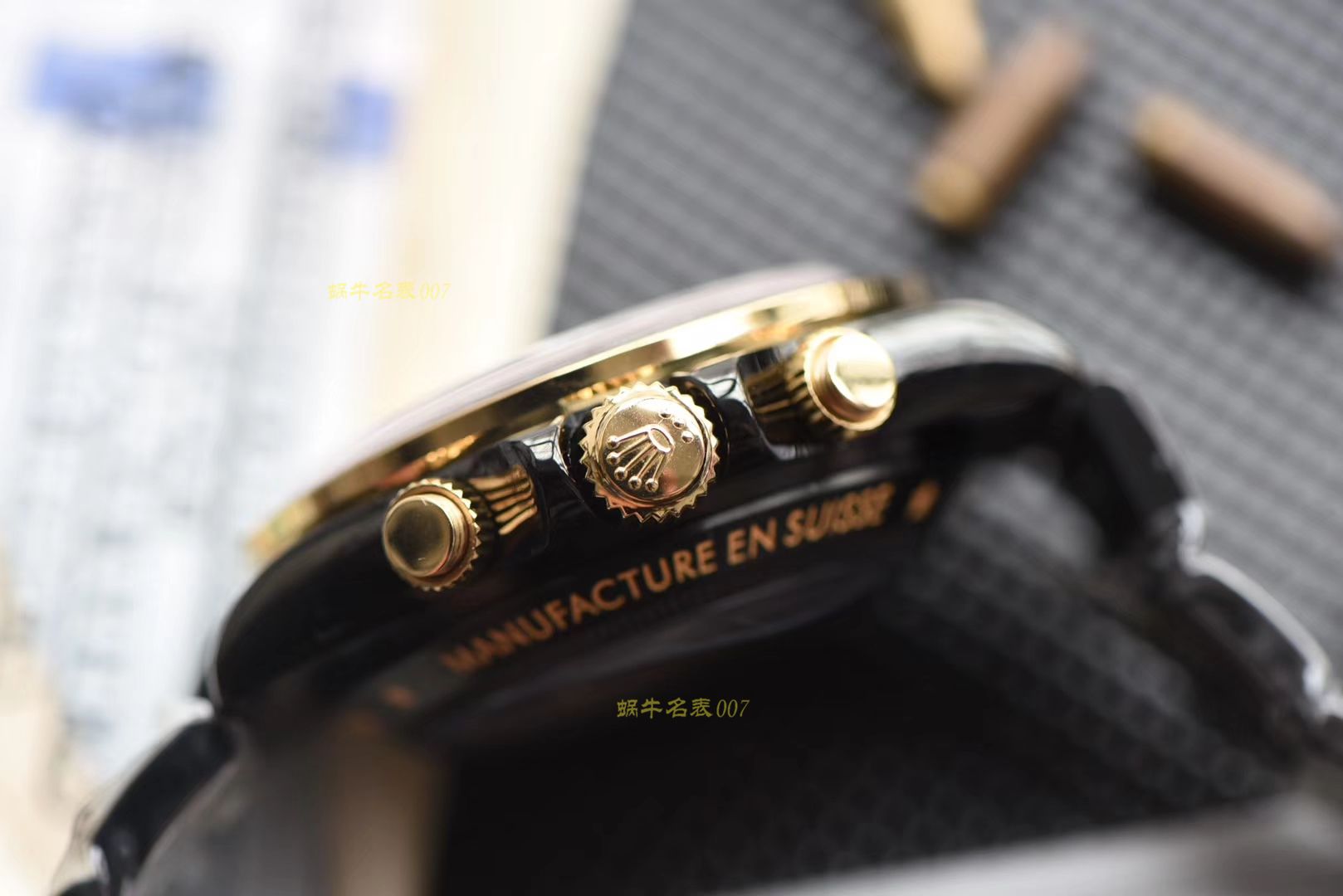  Rolex  Ditongna 全黑限量版 彩色按键，透底设计‼️极其特别 / R302
