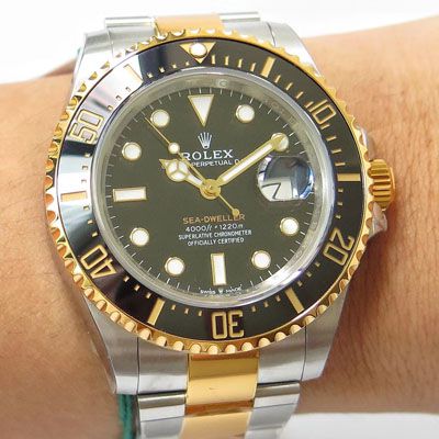  Rolex 海使型系列m126603-0001 wrist watches 【VR Perfect  High quality  Replica 海使单红鬼王43MM K金版本包金】
