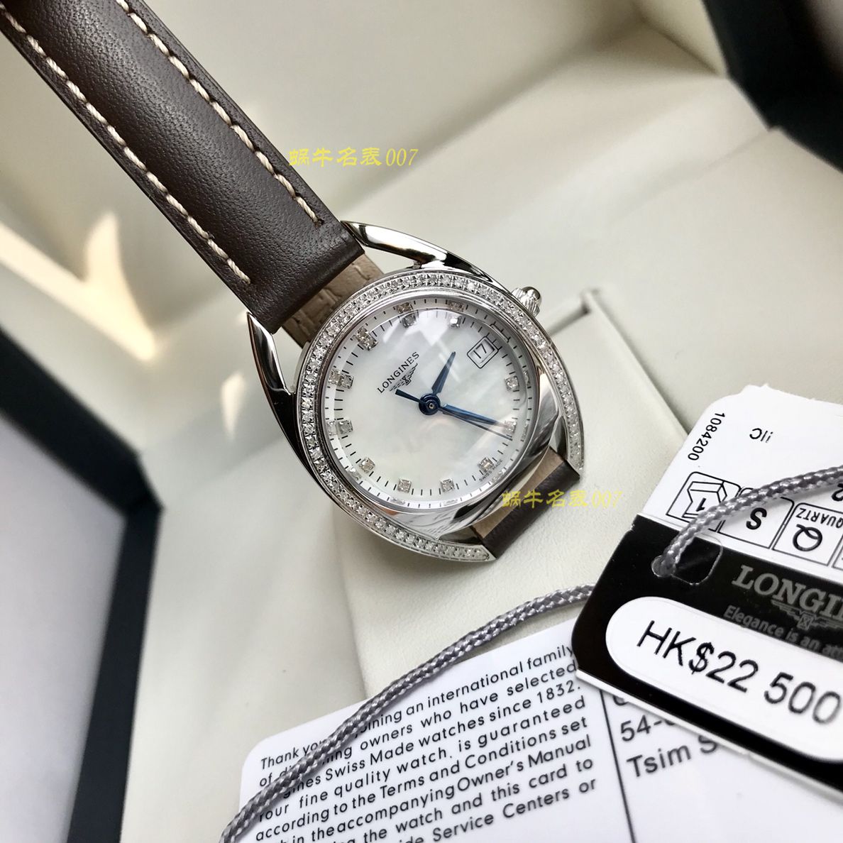 【渠道原单真钻】 Longines 马术系列L6.136.0.87.2 wrist watches 女装 / L108