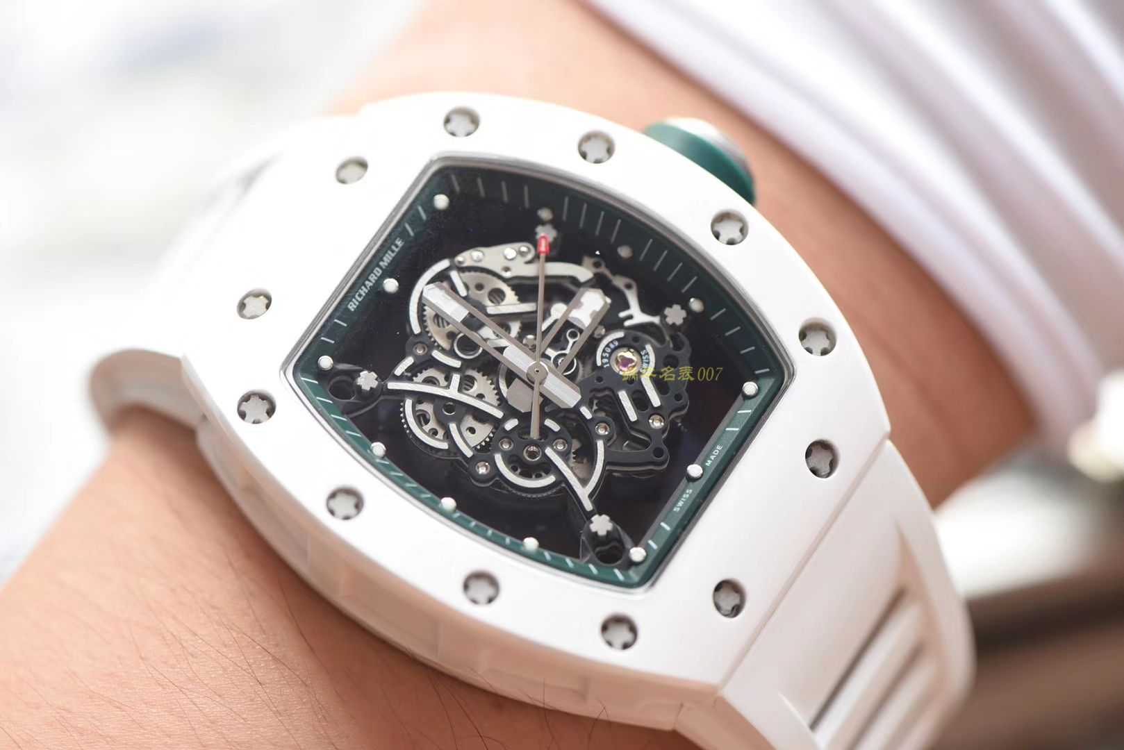【 Video analysis 】RICHARD MILLE理查德摸了男士系列RM 055 wrist watches 【KV Perfect  High quality  Copy  Watches 】 / RM055MWD