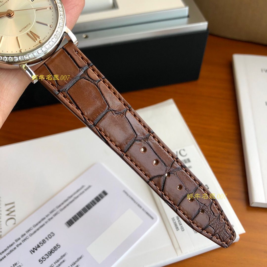 【渠道原单】IWC IWC 表柏涛菲诺系列IW458103 wrist watches 独家渠道！波涛菲诺系列女款！ / WG353