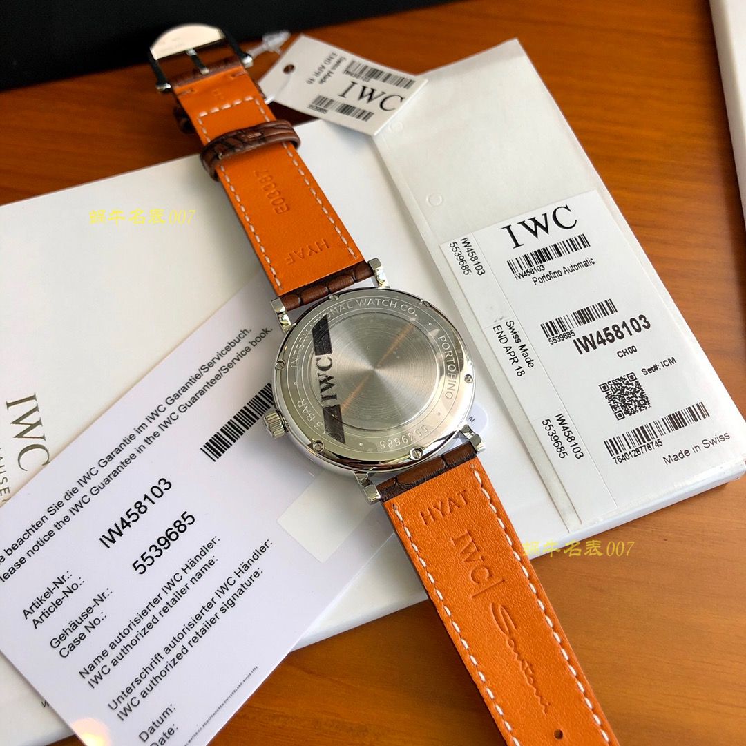 【渠道原单】IWC IWC 表柏涛菲诺系列IW458103 wrist watches 独家渠道！波涛菲诺系列女款！ / WG353