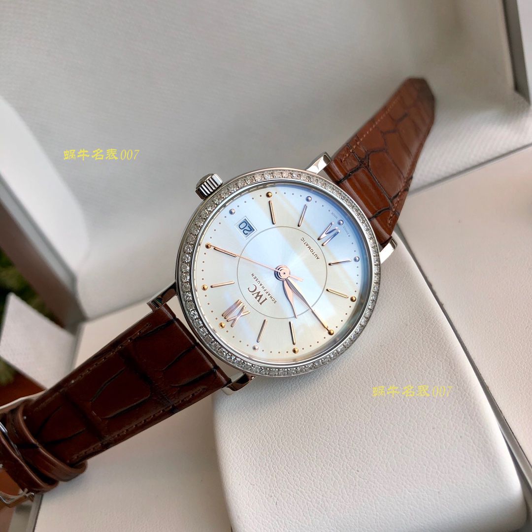【渠道原单】IWC IWC 表柏涛菲诺系列IW458103 wrist watches 独家渠道！波涛菲诺系列女款！ / WG353