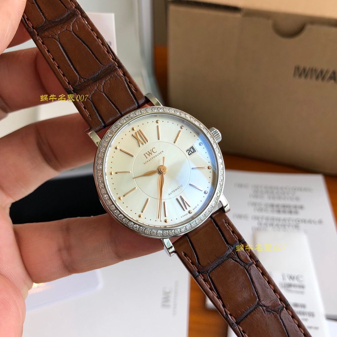 【渠道原单】IWC IWC 表柏涛菲诺系列IW458103 wrist watches 独家渠道！波涛菲诺系列女款！ / WG353