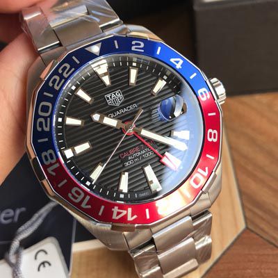 【渠道原单货】 TAG Heuer 竞潜系列WAY201F.BA0927GMT wrist watches 