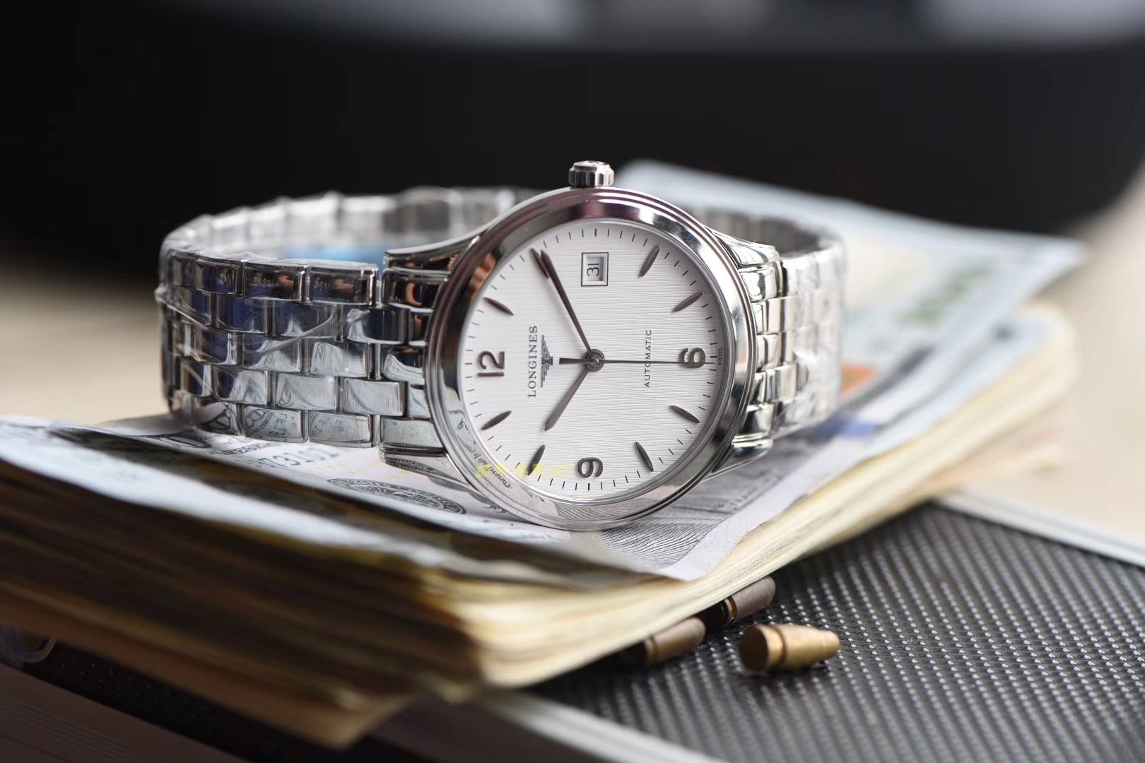  Longines 优雅军旗系列 L4.874.4.12.6，L4.874.4.96.6等男士机械 wrist watches 【 Longines 军旗系列精品❗ 超薄1：1 top  Replica 版本～】 / L109