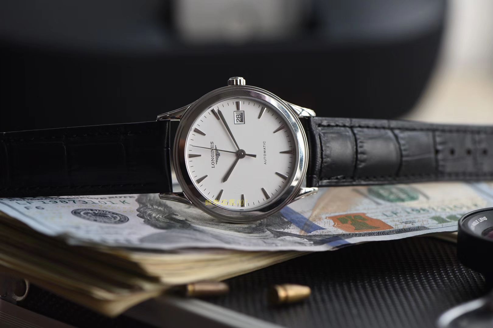  Longines 优雅军旗系列 L4.874.4.12.6，L4.874.4.96.6等男士机械 wrist watches 【 Longines 军旗系列精品❗ 超薄1：1 top  Replica 版本～】 / L109