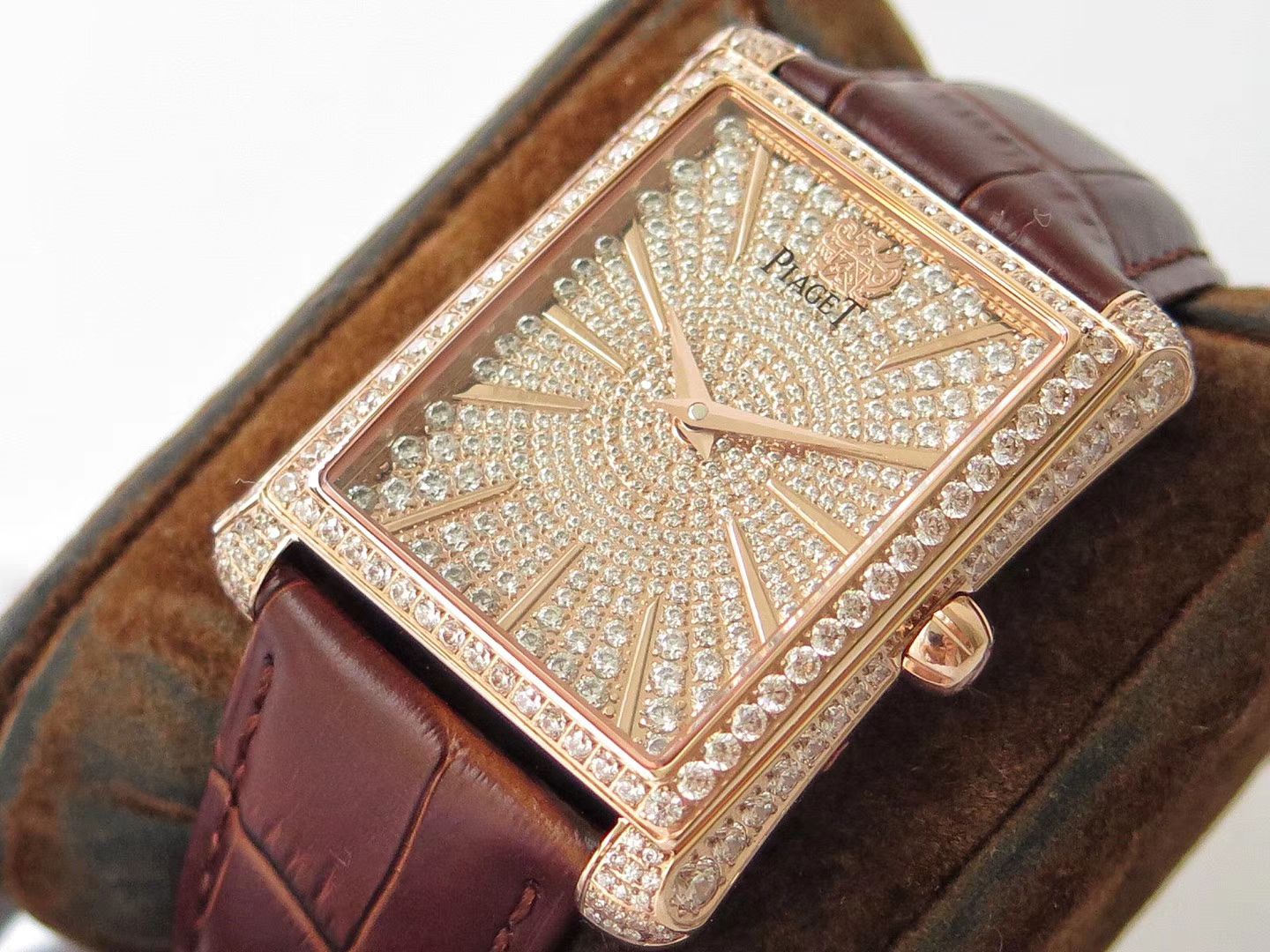 【KZ Perfect  High quality 精 Replica Watches 】 Piaget BLACK -TIE系列G0A33076 wrist watches  / PT017