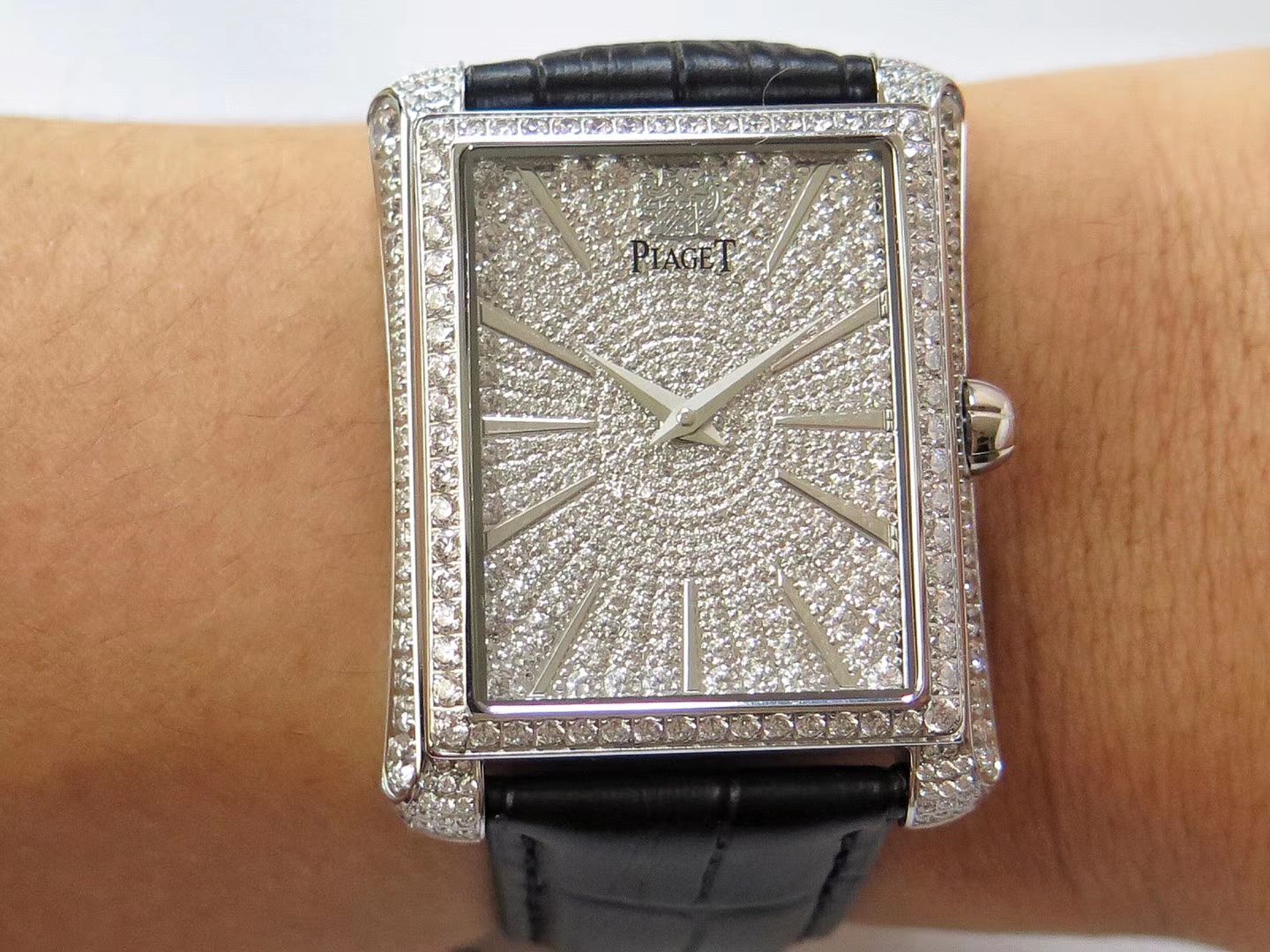 【KZ Perfect  High quality 精 Replica Watches 】 Piaget BLACK -TIE系列G0A33076 wrist watches  / PT017