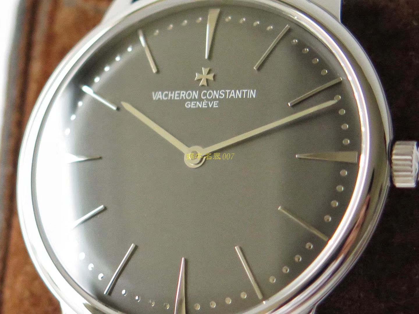 【KZ Perfect  High quality  Replica Watches 】Vacheron Constantin  传承系列81180/000G-9117（白色）,81180/000P-9539（深灰） wrist watches  / JS199