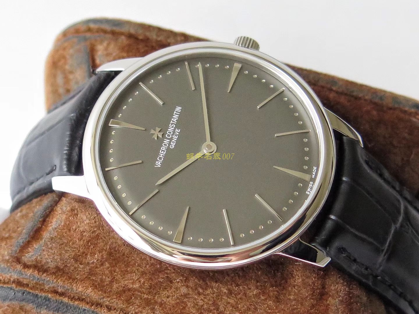 【KZ Perfect  High quality  Replica Watches 】Vacheron Constantin  传承系列81180/000G-9117（白色）,81180/000P-9539（深灰） wrist watches  / JS199