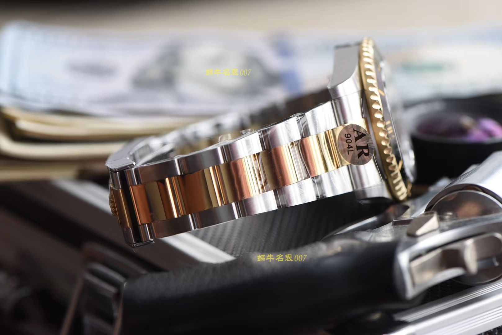 【AR Factory  Perfect  High quality  Replica Copy  Rolex 单黄间金鬼王最强副本】 Rolex SEA-DEWLLER 126603海使型系列m126603-0001 wrist watches  / R313