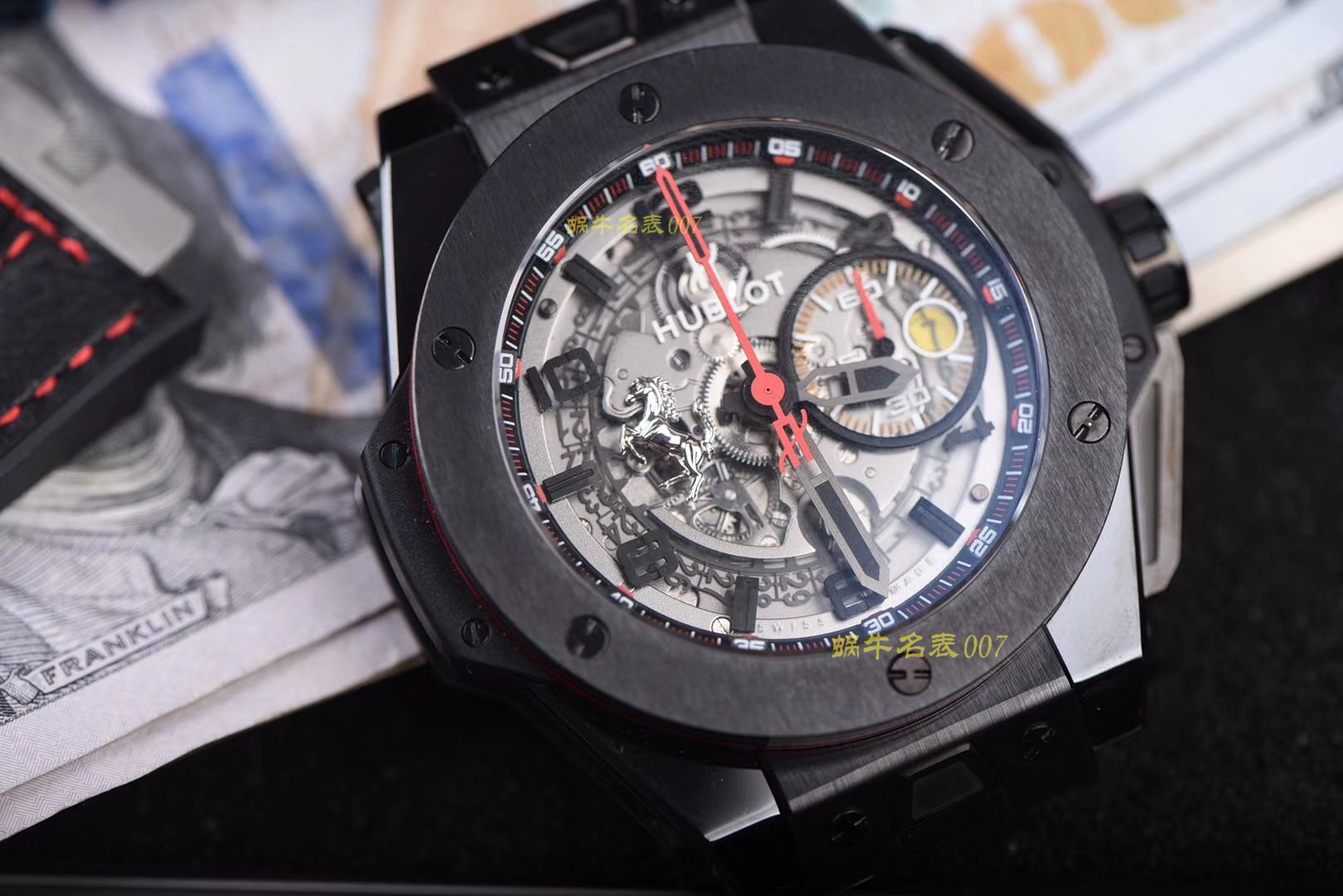  Video analysis  hublot 法拉利BIG BANG系列401.CX.0123.VR wrist watches  Perfect  Replica 【HBBV6最新力作‼️ Hublot Big Bang Ferrari Ceramic F11系列】 / YB062
