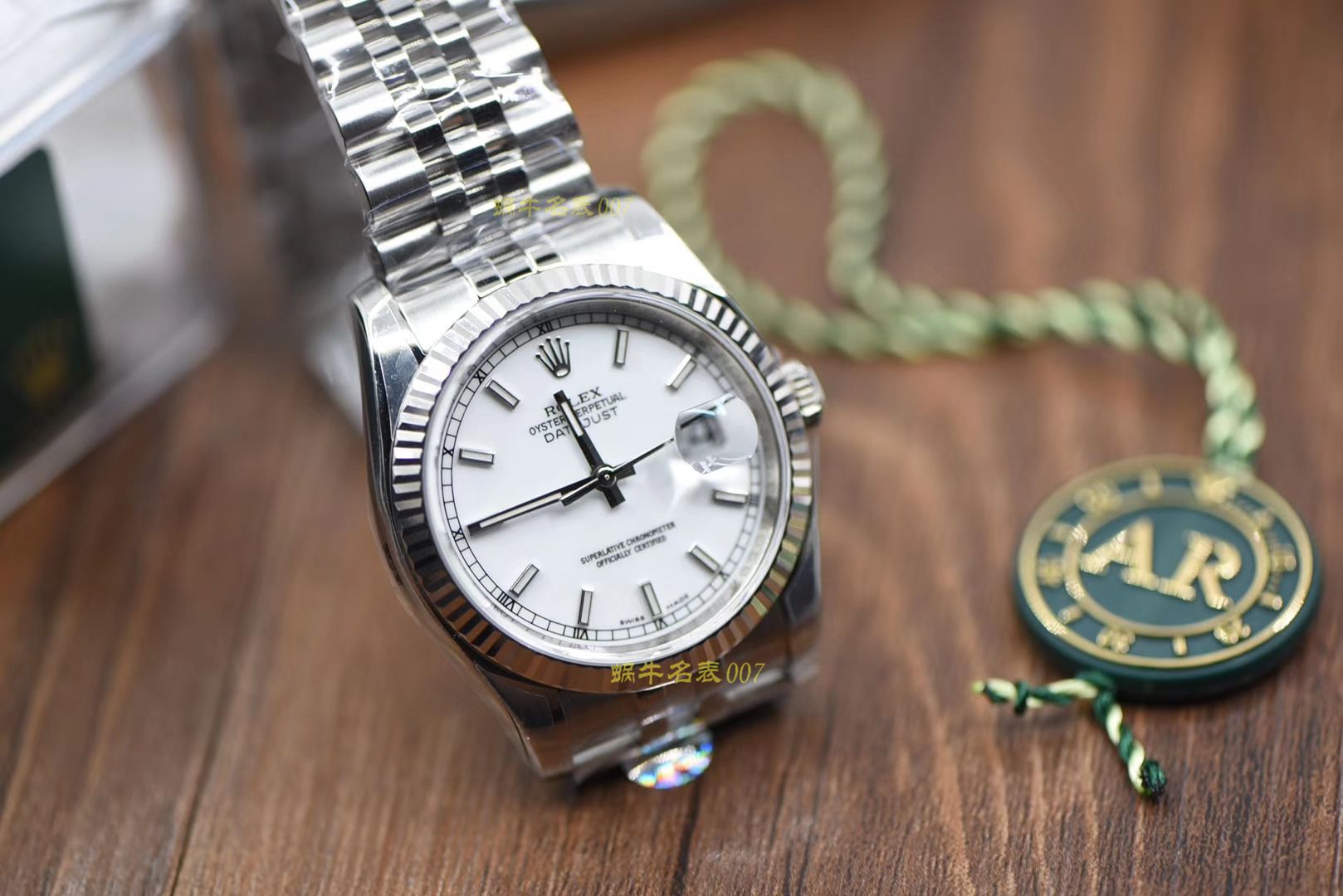  Rolex   Datejust 系列116234白盘 wrist watches 36毫米【AR Perfect  High quality  Knockoff  Watches 】 / R317